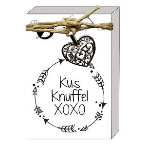 Kus, knuffel xoxo zeepjes