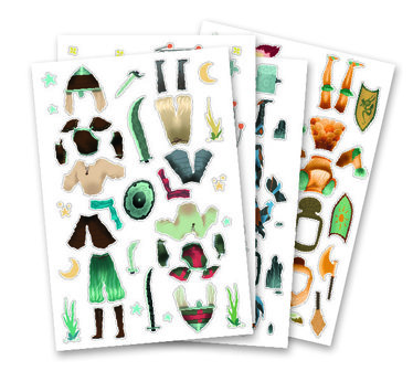 Djeco stickers 