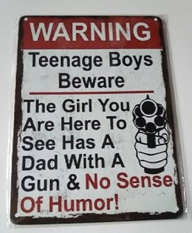Bordje, teenage boys beware