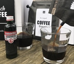 Dutch coffee met Berenburg en kruidenbitter