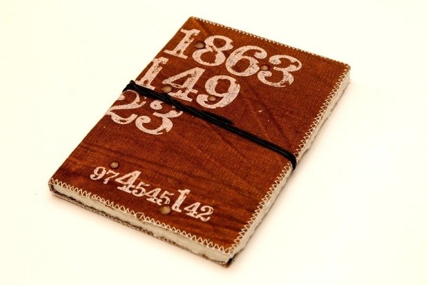 Notitieboek cijfers (bruin)