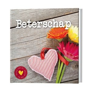 Beterschap boekje met mooie foto's en citaten
