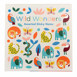 Wild Wonders Assorted Sticky Notes
