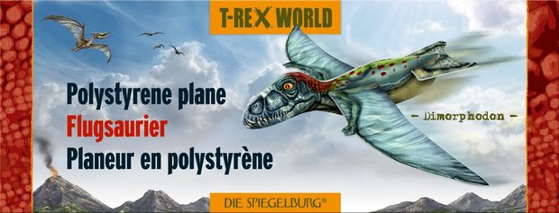 Zweefvliegtuig dinosaurus