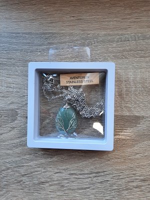 Ketting met natuursteen Aventurijn