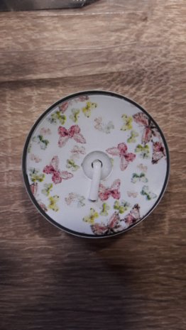 Waxinelichtjes, vlinder