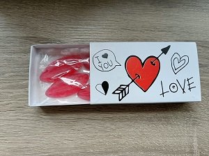 (snoep) cadeaudoosje, I love you, jij bent mijn alles!
