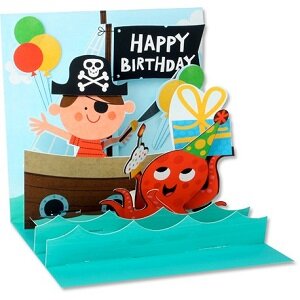 Pop-up card "happy birthday"