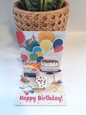 Pop up card happy birthday