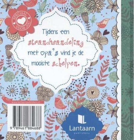 Boekje voor de liefste opa