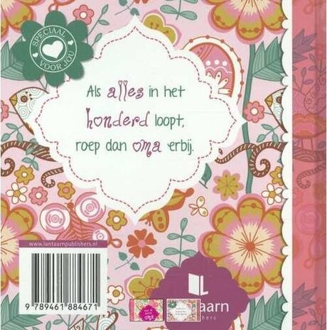 Boekje voor de liefste oma