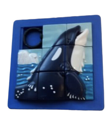 Schuifpuzzel orka 3D