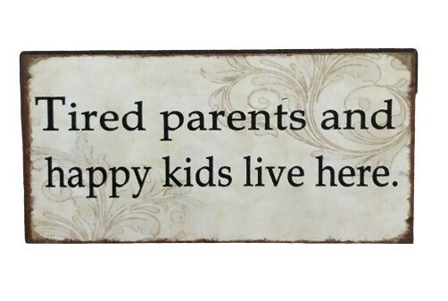 Magneet tired parents and happy kids live here