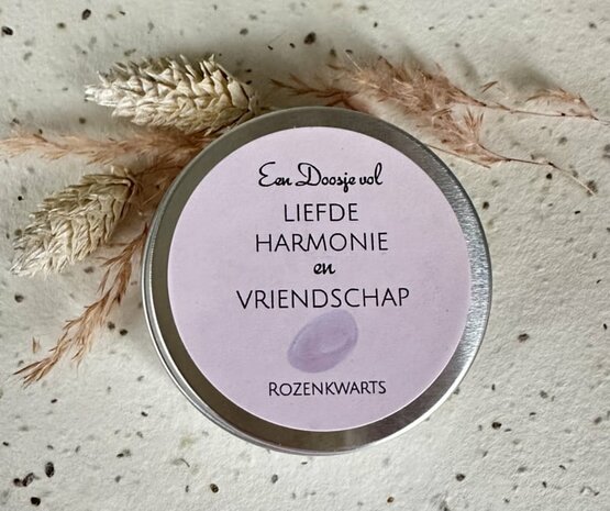 Een doosje vol liefde, harmonie en vriendschap