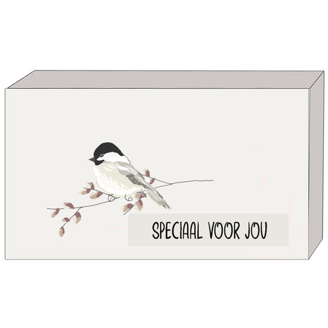 Speciaal voor jou vogelvoer in een doosje