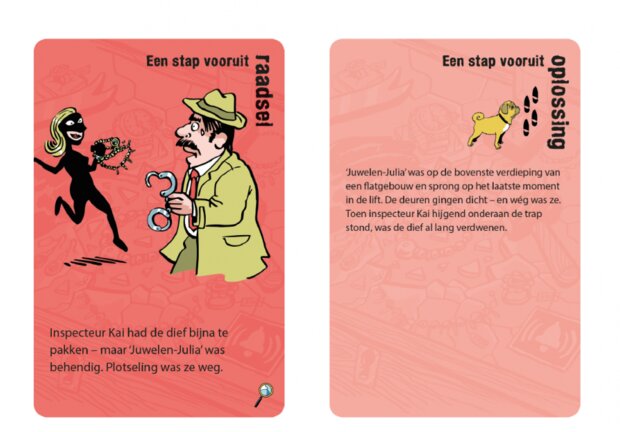 Red stories, spel voor speurneuzen