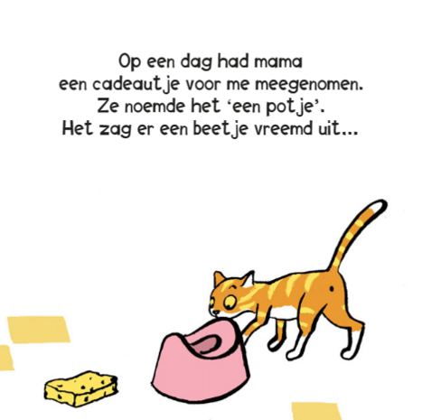 Detail van tekeningen in zindelijkheid boekje Fien