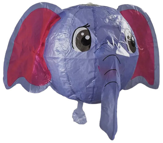 Ballon van papier olifant