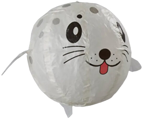 Ballon van papier Zeehond
