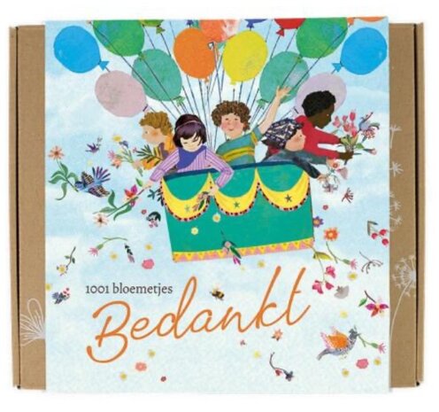 Bloembommetjes bedankt giftbox – duurzaam natuurbedankje