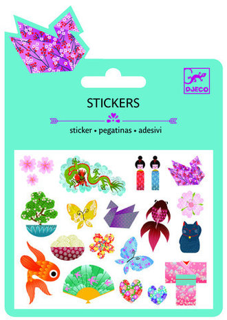 Djeco mini stickers japans