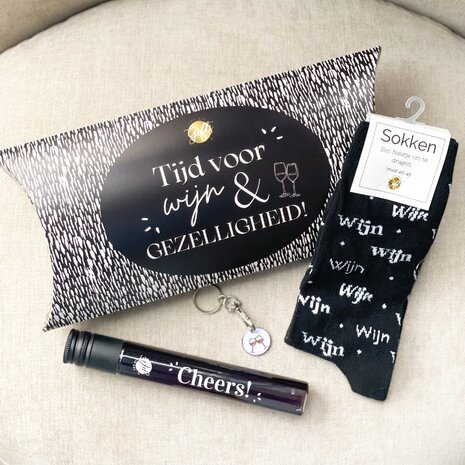 Cadeauset - Tijd voor wijn & gezelligheid