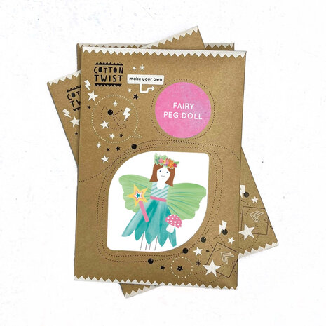 Doe-het-zelf sprookjes pop fee set – compleet knutselpakket kind