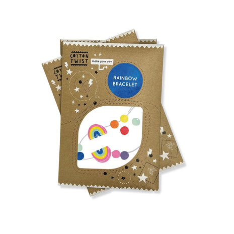 DIY regenboog armband knutselpakket – compleet knutselset voor meisjes