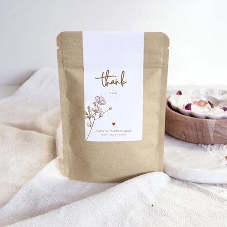 Badzout Thank You – klein wellness cadeautje