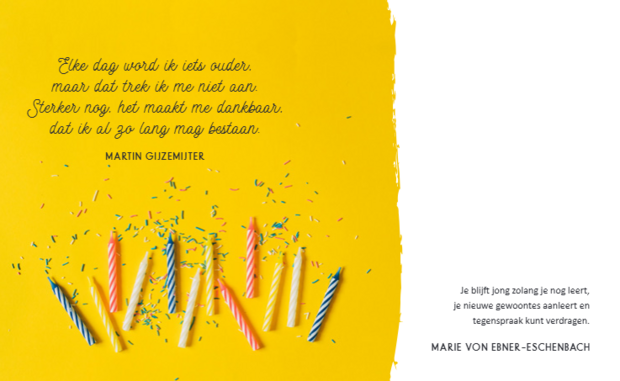 Inspirerend cadeauboekje voor jarige 50