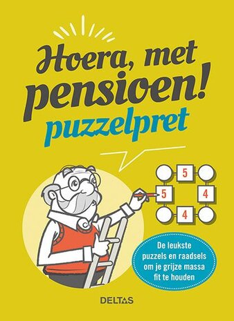 Hoera met Pensioen puzzelboekje
