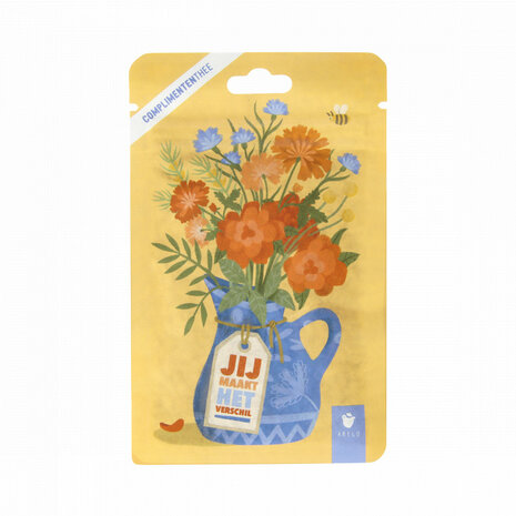 Zakje Jij met het verschil met rooibos thee