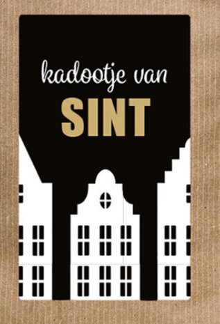 Praktisch en sfeervol koffie- en theepakketje als brievenbuscadeau