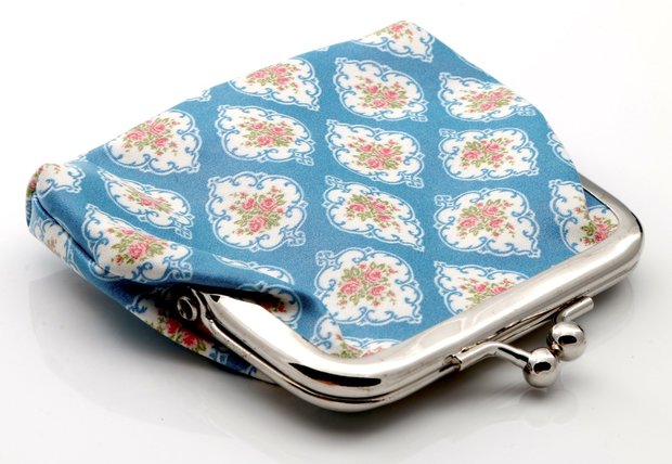 Portemonnee schattig blauw