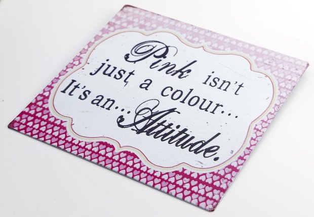 Pink isn't just a colour