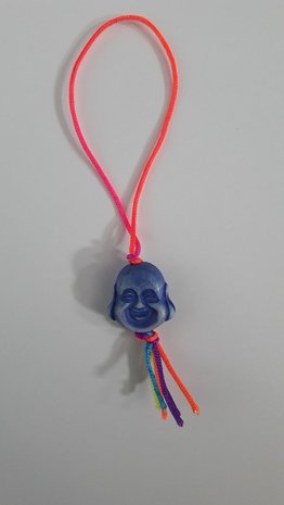 Lachende reis boeddha