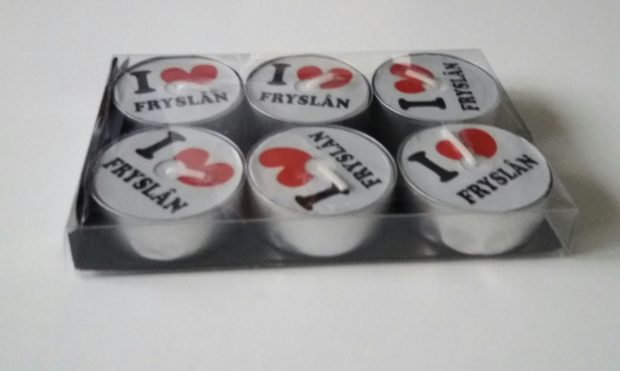 I love fryslan, waxinelichtjes