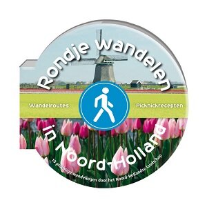 Ronde wandelgids Rondje wandelen in Noord-Holland op een witte ondergrond