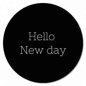 De muismat Hello New Day is de perfecte aanvulling voor iedereen die houdt van een georganiseerd en vrolijk bureau. Met zijn di