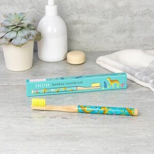 Tandenborstel in kartonnen doosje