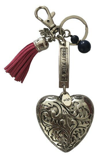 Sleutelhanger Best Friend met Lapis Lazuli