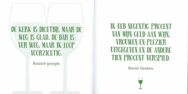 Wijn citatenboek met foto&rsquo;s