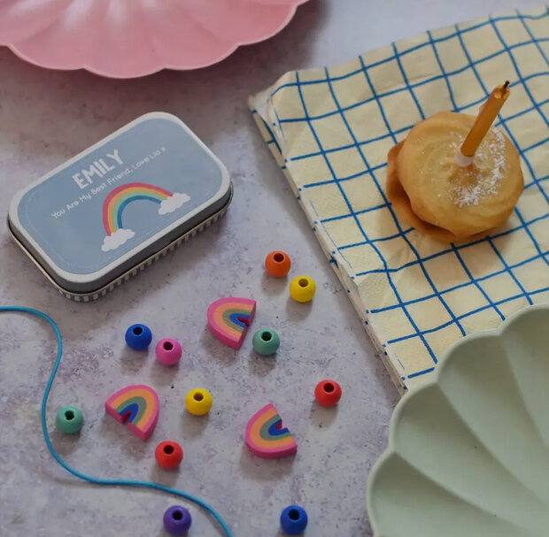 Regenboog armband knutselpakket