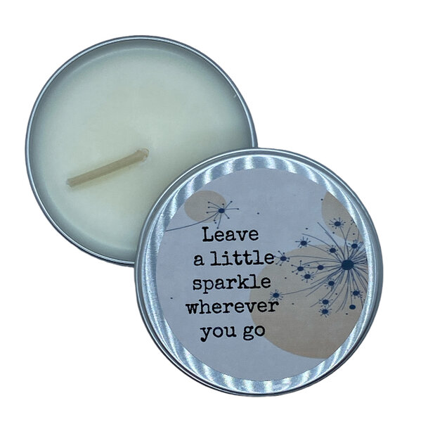 Kaars leave a little sparkle wherever you go