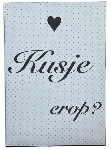 Originele geurkaart als kleine attentie voor troost of liefde.