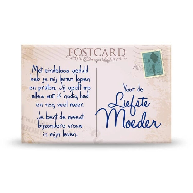 Decoratieve magneet mama