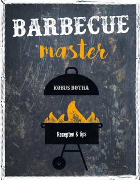 Hardcover kookboek Barbecue Master recepten van 24,5 x 19 cm