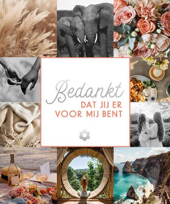 Boekje Bedankt dat jij er voor mij bent hardcover