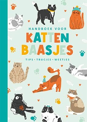 Handboek voor kattenbaasjes hardcover met tips en foto&rsquo;s