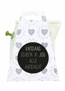Biologische kruidenthee vandaag schenk ik jou alle aandacht in teabrewer verpakking